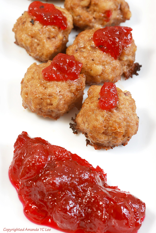 Playing with Food Cranberry Sauce and Swedish Meatballs