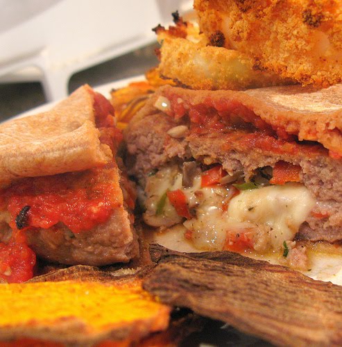 Recipes for pizza burgers
