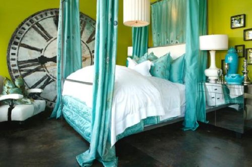 Bedroom Designs Turquoise