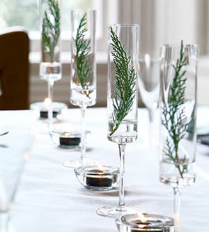 Christmas Table Decorations on Holiday Christmas Table Decorations Tablescape Decor Via Digsdigs