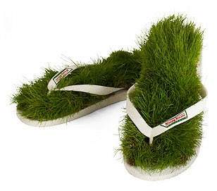 The World’s first grass flip flops