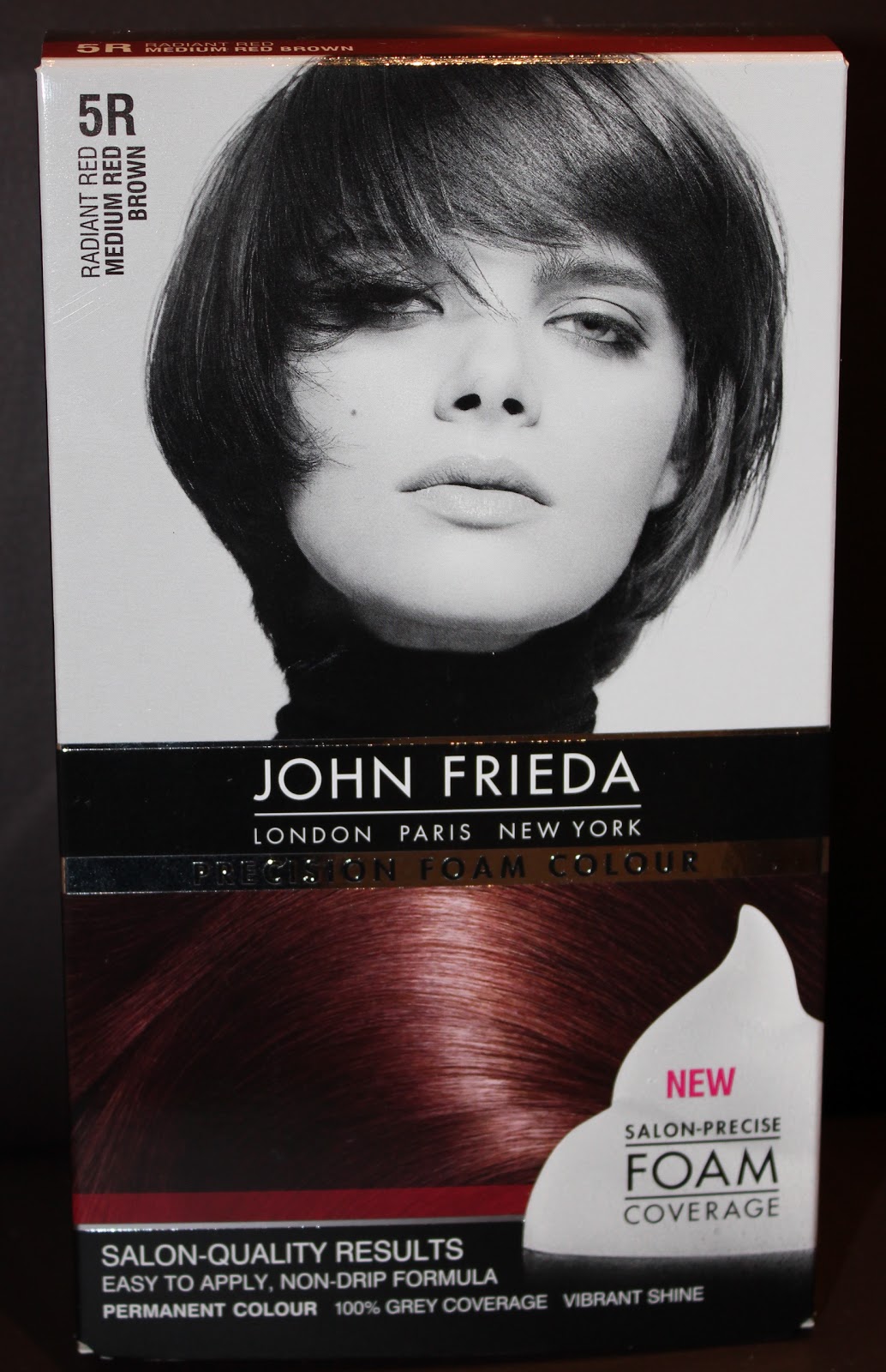 John Frieda Foam Colour Chart