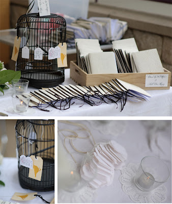 black and cream wedding theme. was lack and cream which