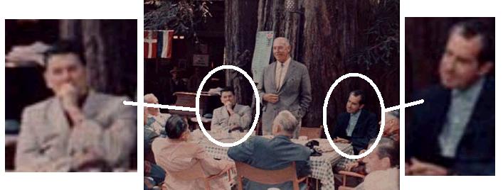 Lakeside Chats At The Bohemian Grove, 1957