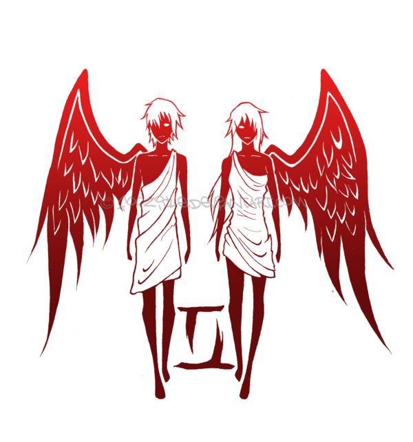like the tattoo you can see below, where the Gemini sign is joined with like the tattoo you can see below, where the Gemini sign is joined with
