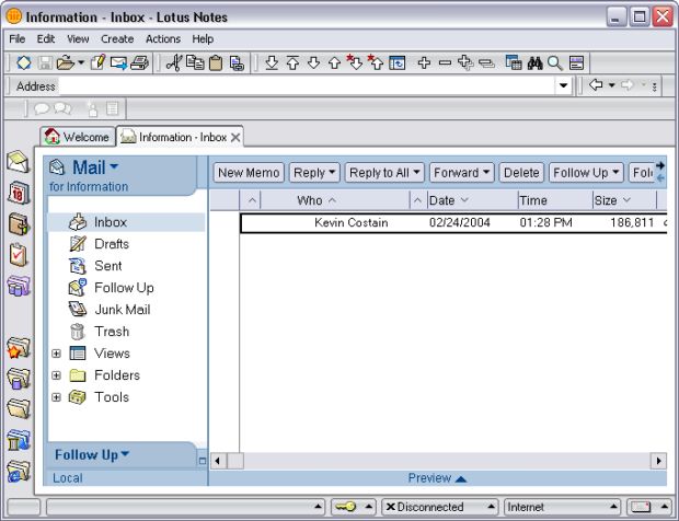 download lotus notes client fre