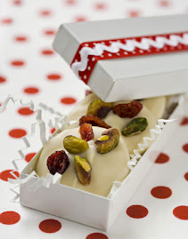 White Chocolate with Pistachios