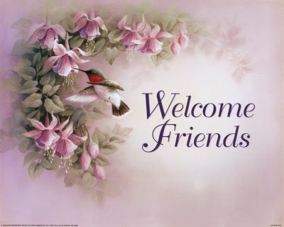 My Dear Members and visitors 136-19957~Welcome-Friends-Posters