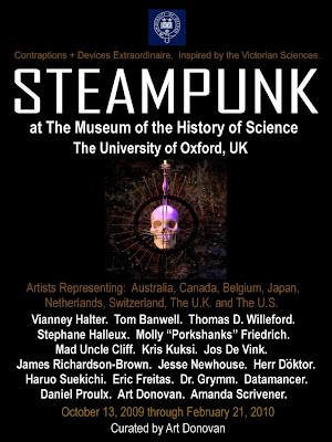 Steampunk Art   Oxford Copy-Museum+Poster