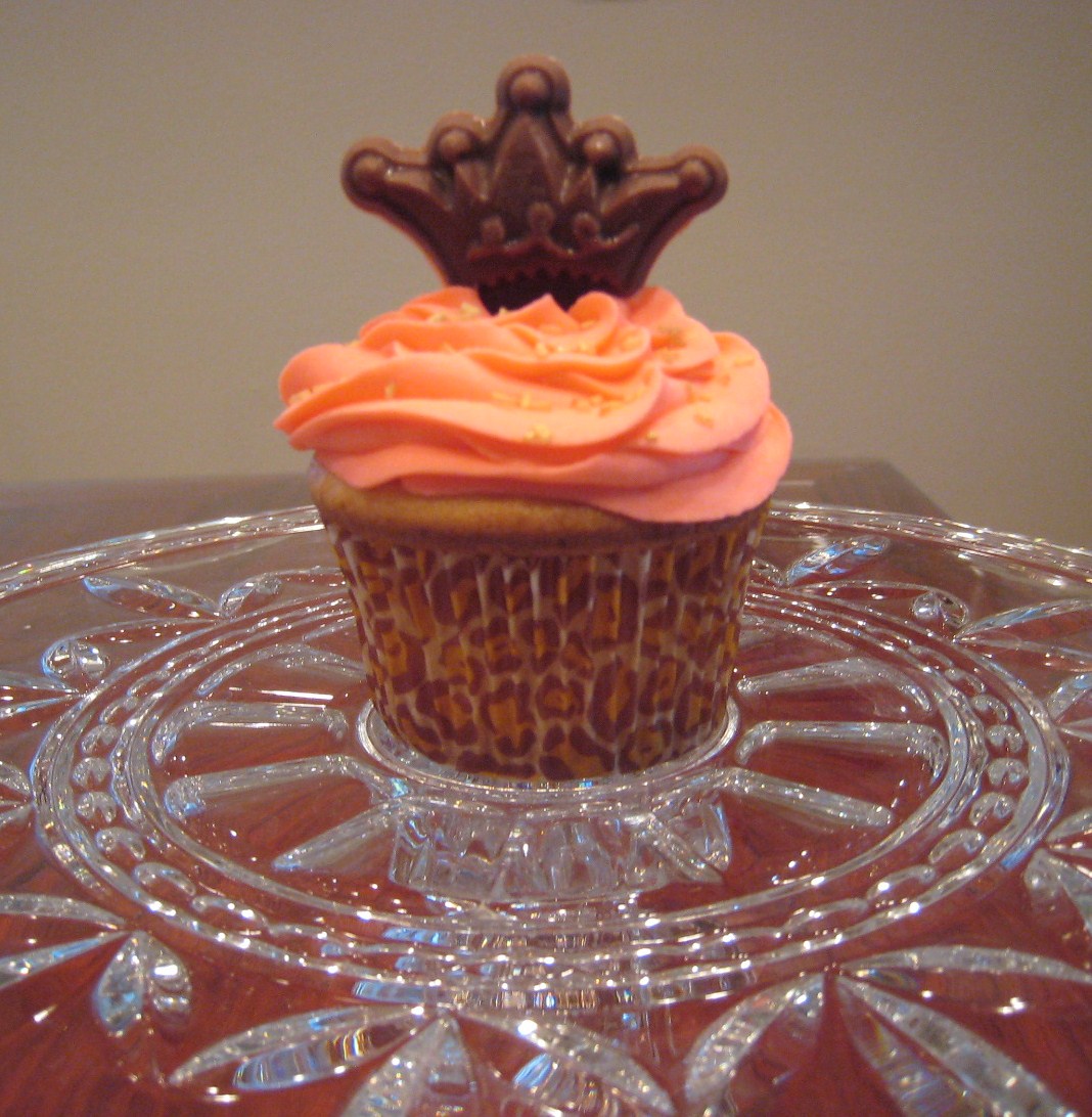 Sugar High Queen of the Jungle Cupcake
