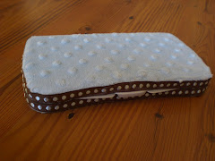 Blue Diaper Wipe Case $17