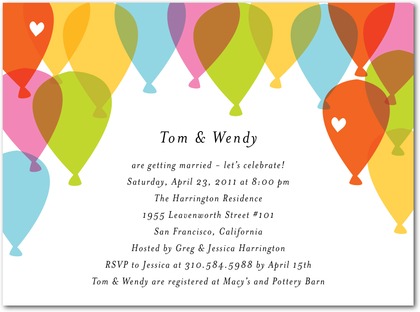 Balloon Invites