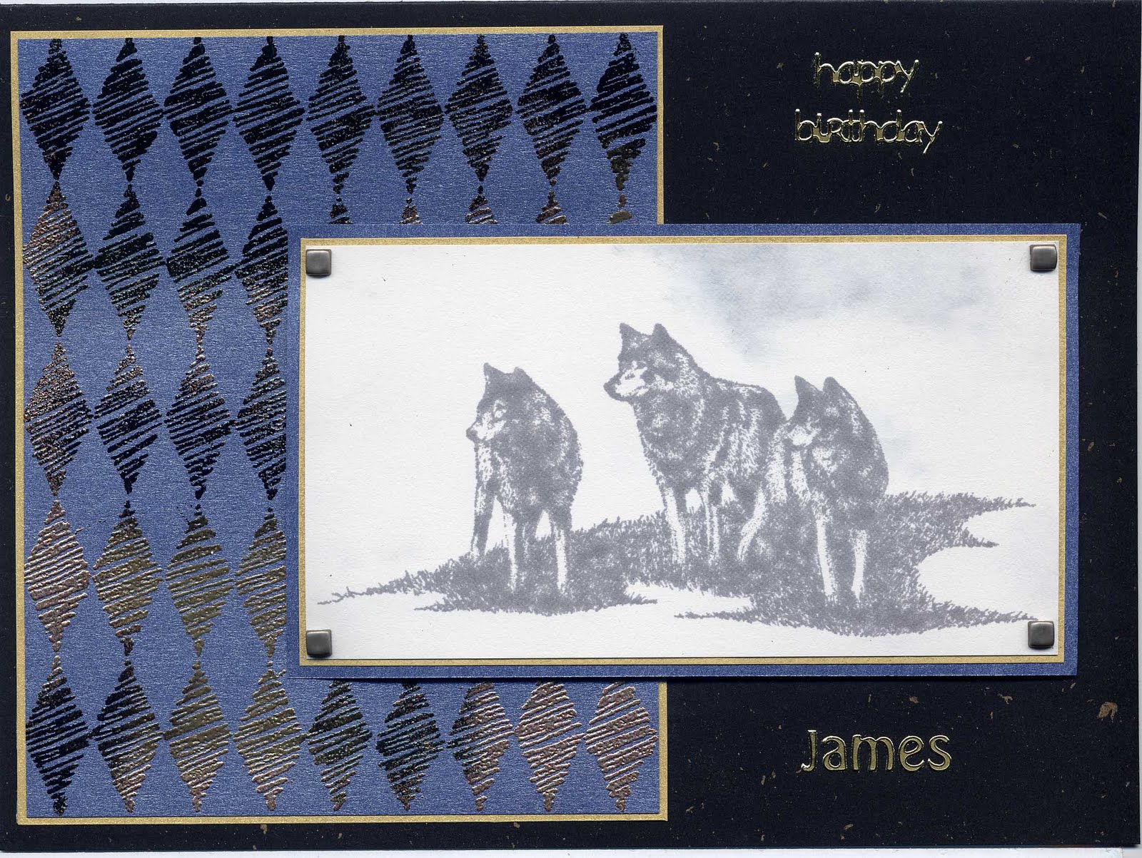 Silverwolf Cards: Wolf Birthday