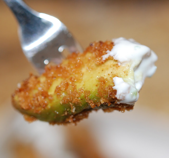 marys bites Fried Avocados with Lime Dipping Sauce