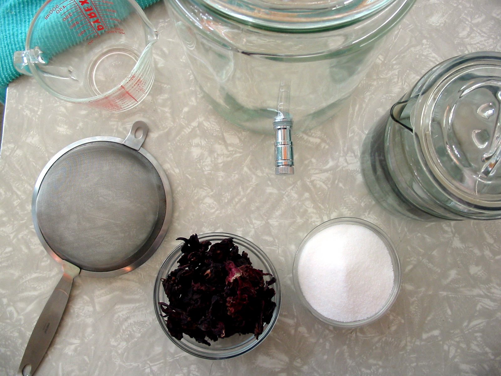 The Hungry Texan Jamaica (Hibiscus Flower Tea)