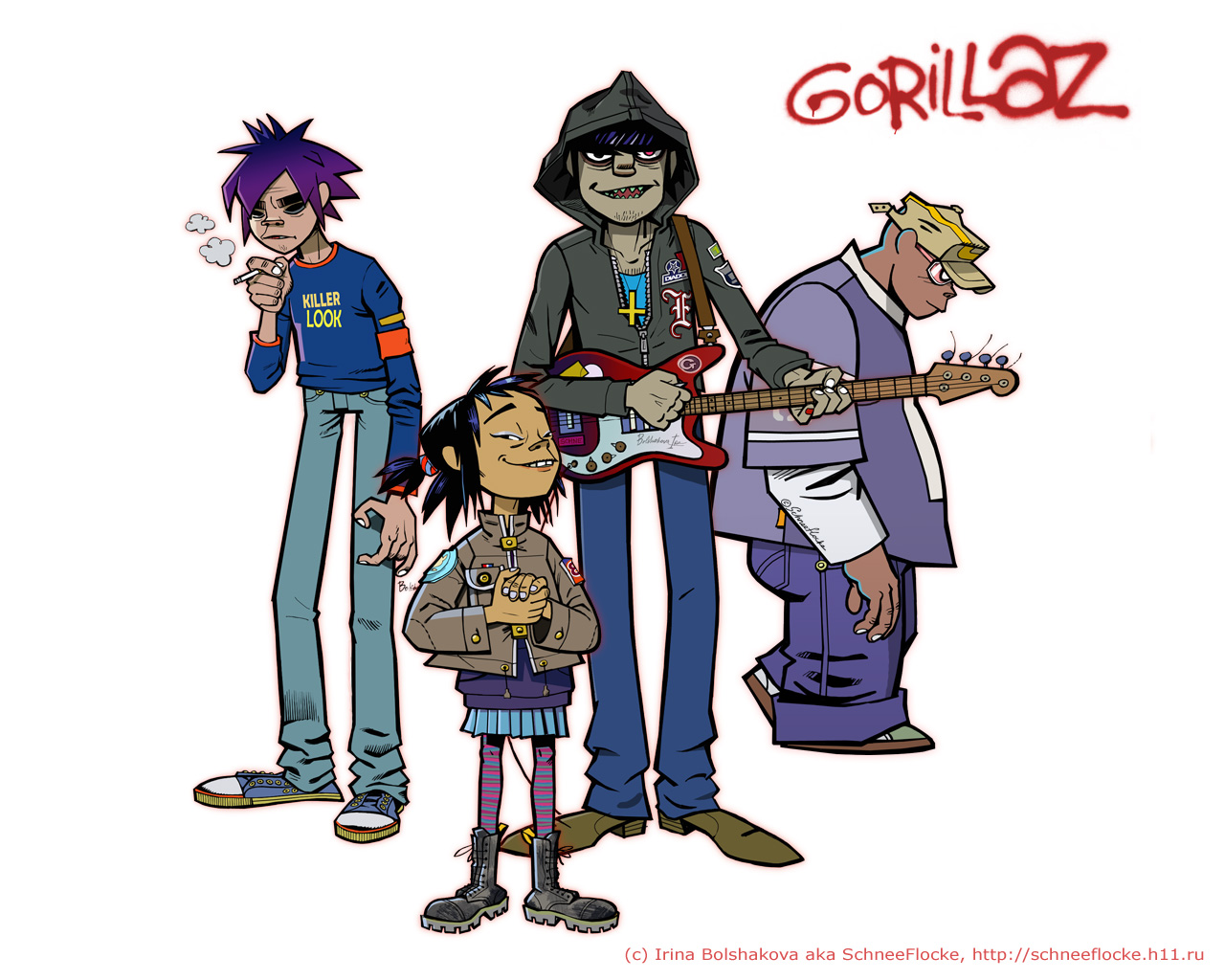 Animated Rock Band