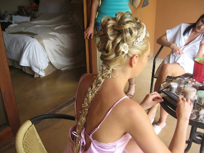 Ashley Judd Curly updo wedding hair style. The updo hairstyle is one among 