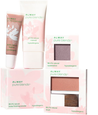 Almay Pure Blends has a new generation of natural cosmetics. Almay Pure Blends has a new generation of natural cosmetics.