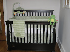 Our little baby boy's crib!
