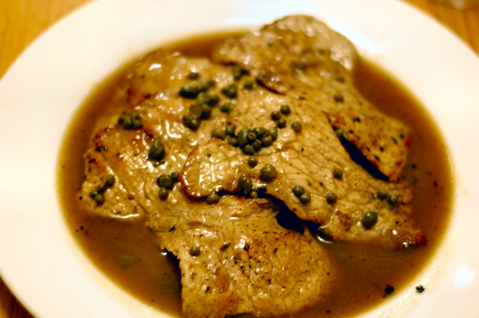 Veal Cutlets with Lemon Caper Sauce We Like to Cook!