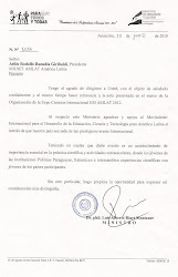 ESI AMLAT 2012 - Carta Ministerio Educacion