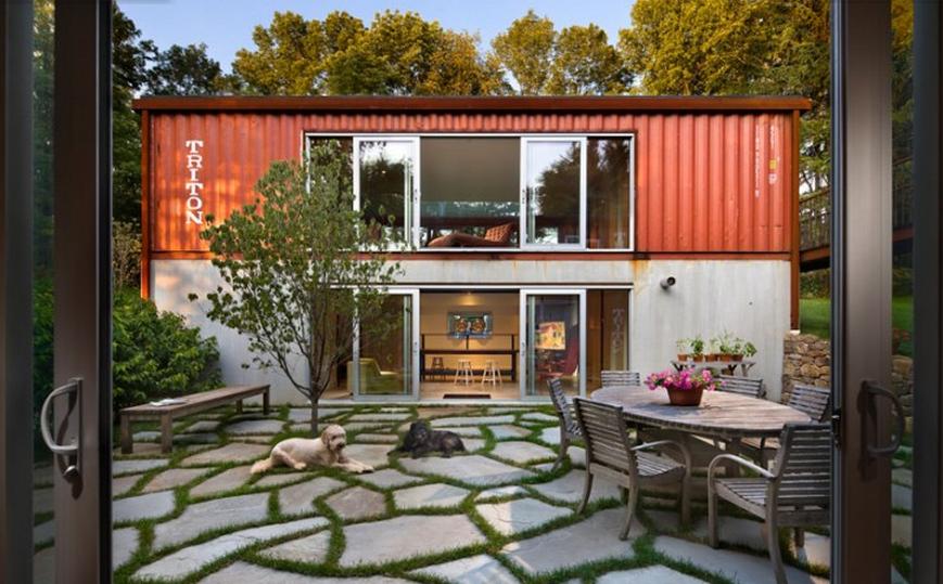 Review Beautiful Shipping Container home in NJ