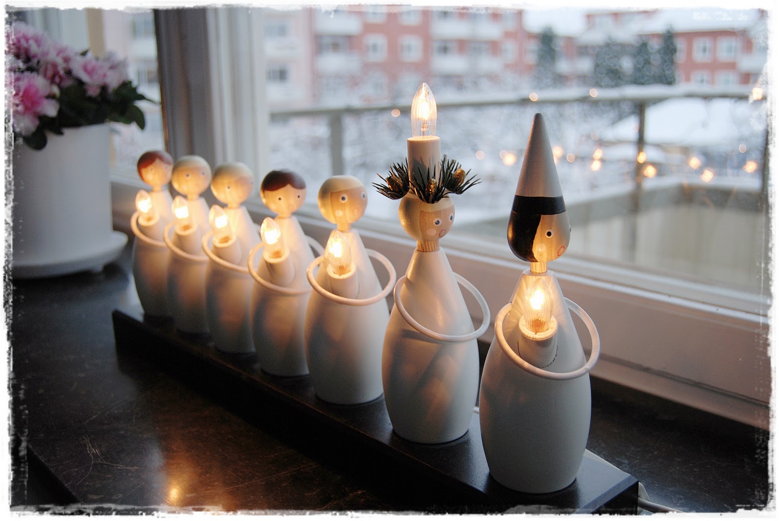 Hemma hos oss…: i sovrummet...