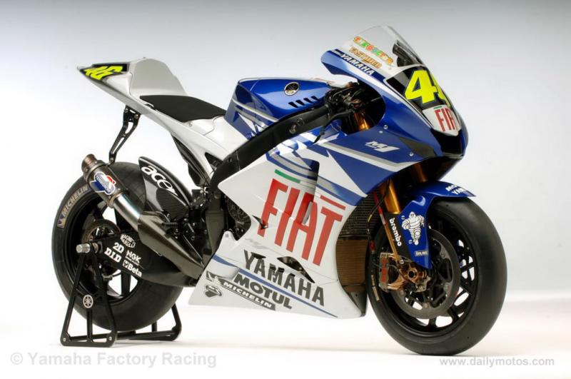 Valentino Rossi Fiat Yamaha