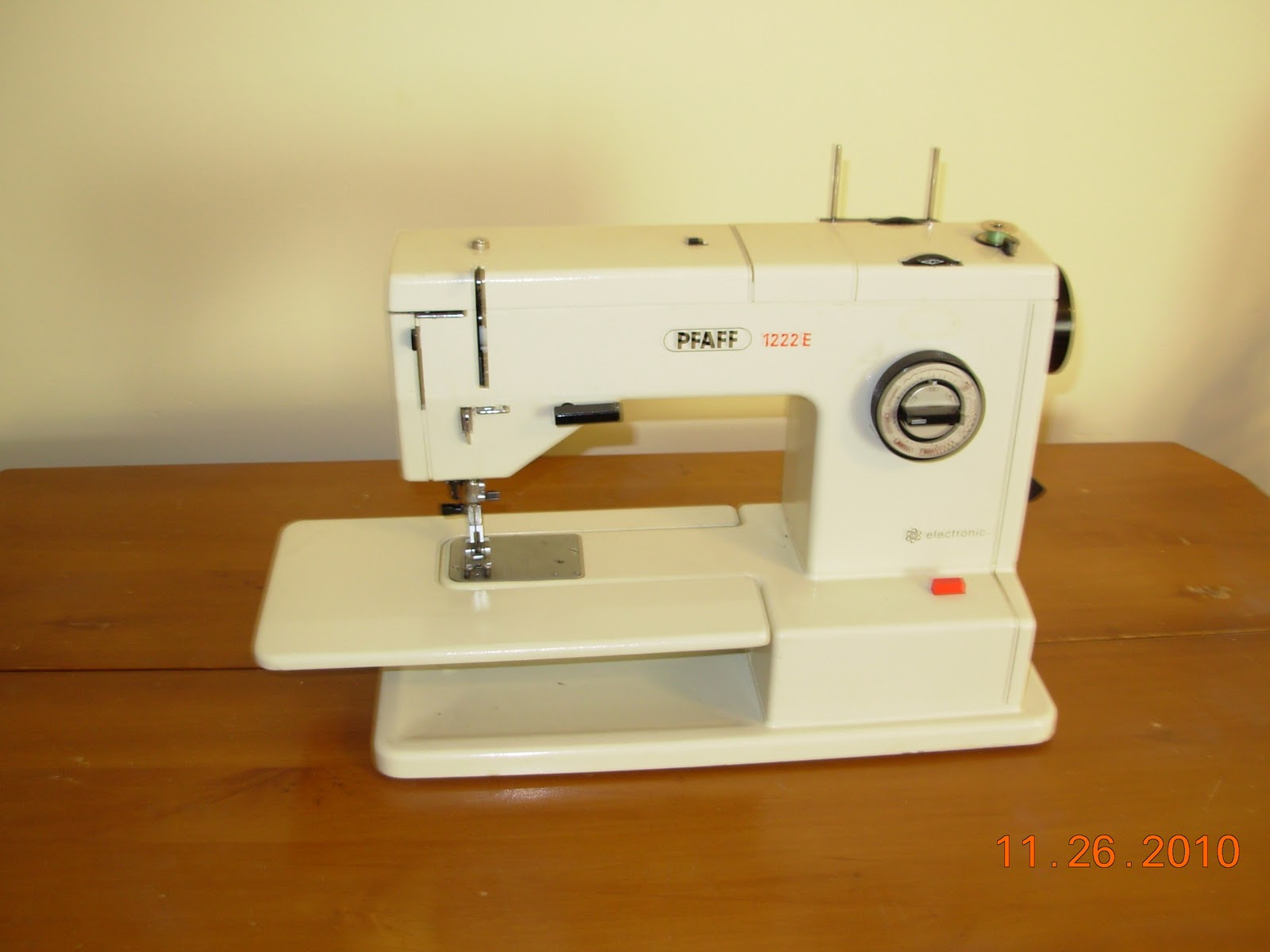 Armstrong Family Virtual Yard Sale: PFAFF 1222 E Sewing Machine, $599