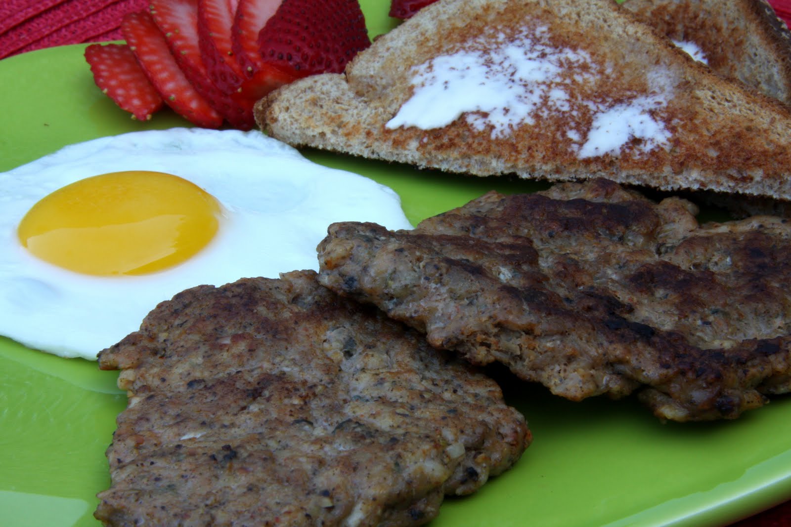 Cooking Dunkin Style Savory Chicken Sausage Patties