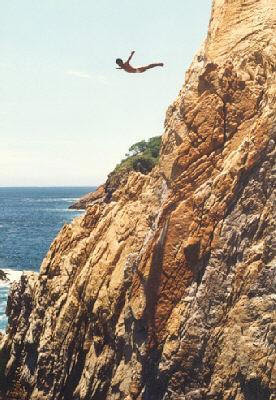 cliff diver