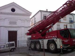 Estado actual de las obras [Foto: Benjamín Castellano]