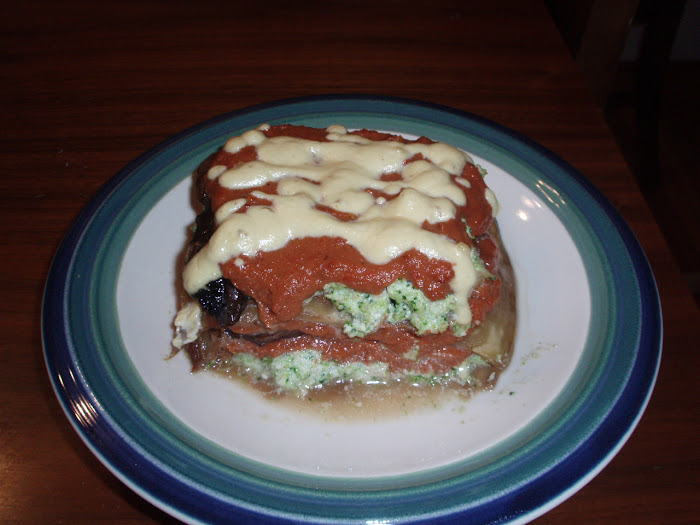 Portobello Eggplant Lasagna