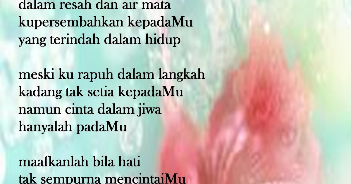 Mazana Ns Opick Rapuh Lirik