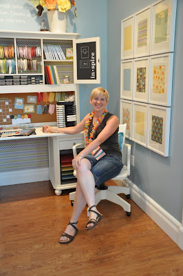 artiasn award winner renee ballard, artisan award, heather summers, card, box, paper crafting, convention, stampin' up!, stamp, gift, workshop, fun, flower power,