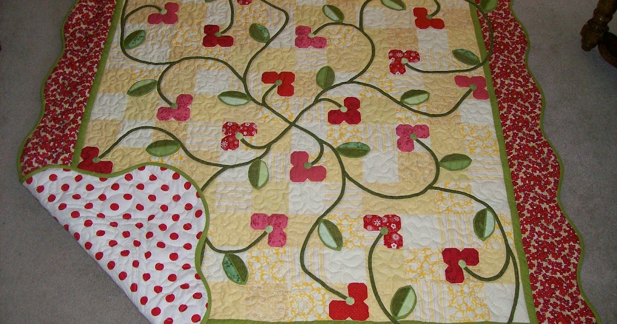 Dreaming of Stitches Cherries Jubilee Quilt