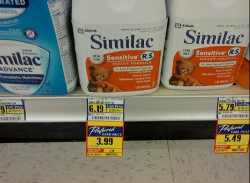 Discount coupons on infant similac formula