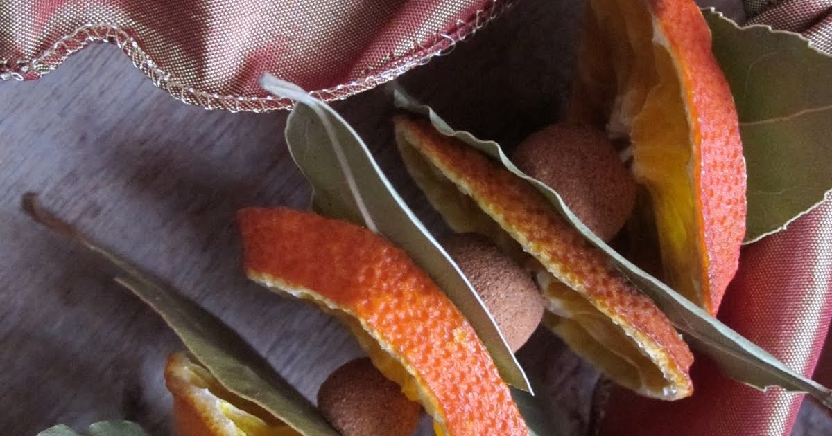 Oh So Chichi Orange, Bay Leaf and Cinnamon Garland