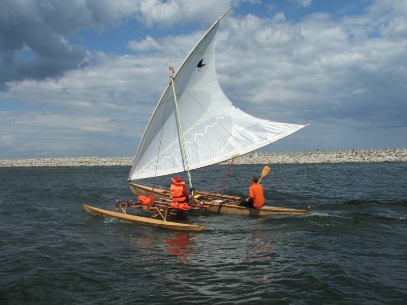 Outrigger Sailing Canoes The proa Pjoa