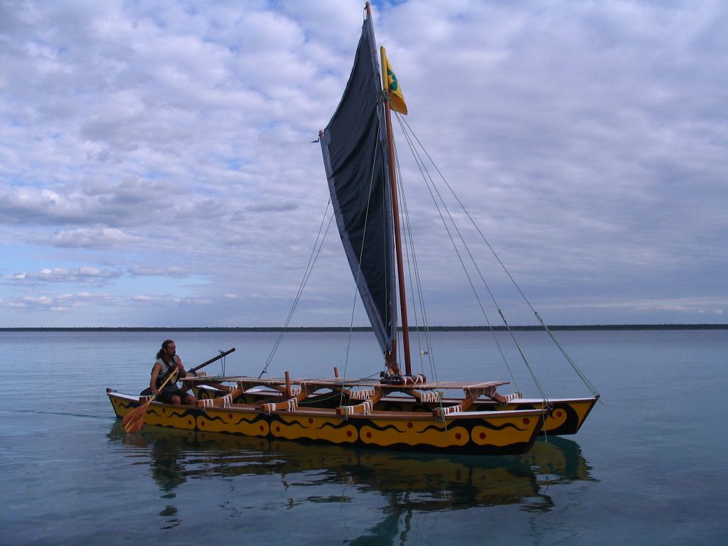 Outrigger Sailing Canoes Double Wa'apa