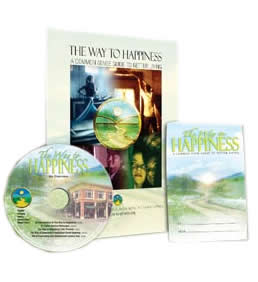 Brinde Grátis - Livro + DVD "O Caminho para a Felicidade"
