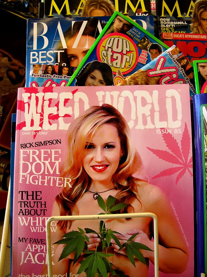 'weed world', available at your local j-tree corner store. . . .