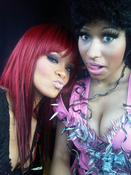 Rihanna and Nick Minaj