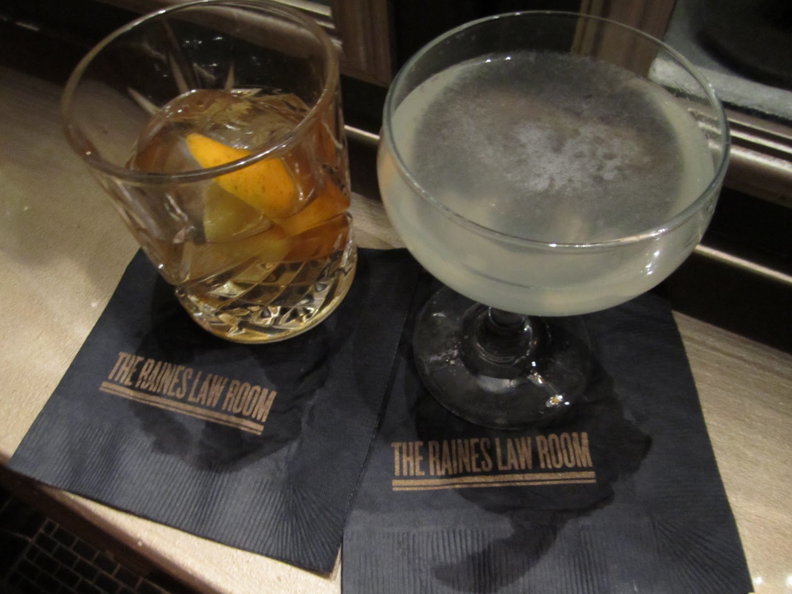 The Cheeky Chef Drink Up Raines Law Room