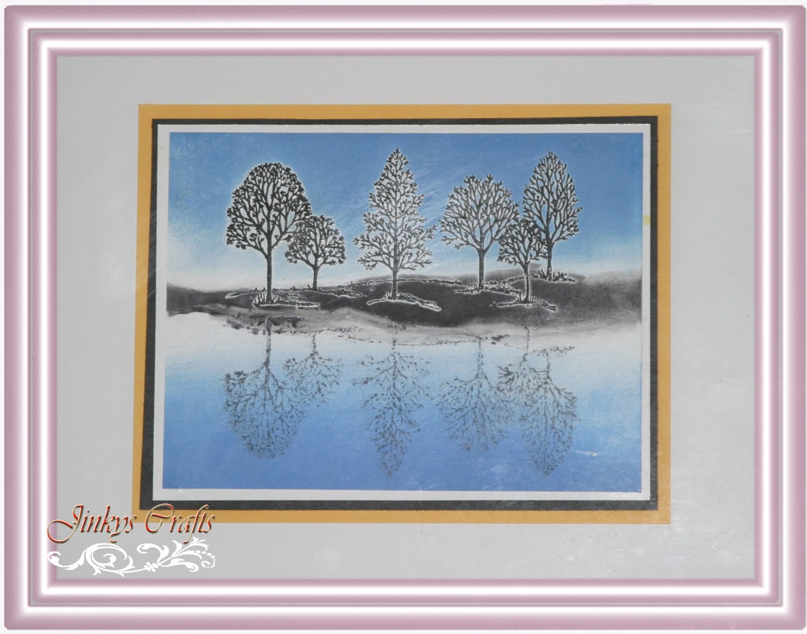 Jinky's Crafts & Designs Brayer Technique