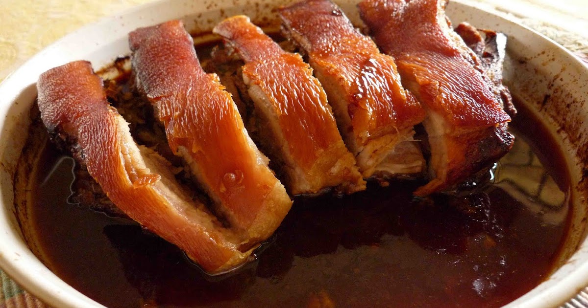 Crispy skin pork