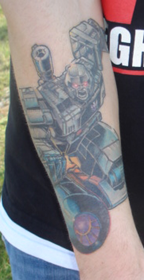  comic characters, Anime and toy related tattoos known to mankind.