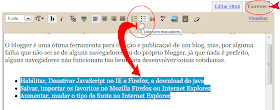 Para postar no blogger com Mozilla Firefox Para postar no blogger melhor é com mozilla firefox