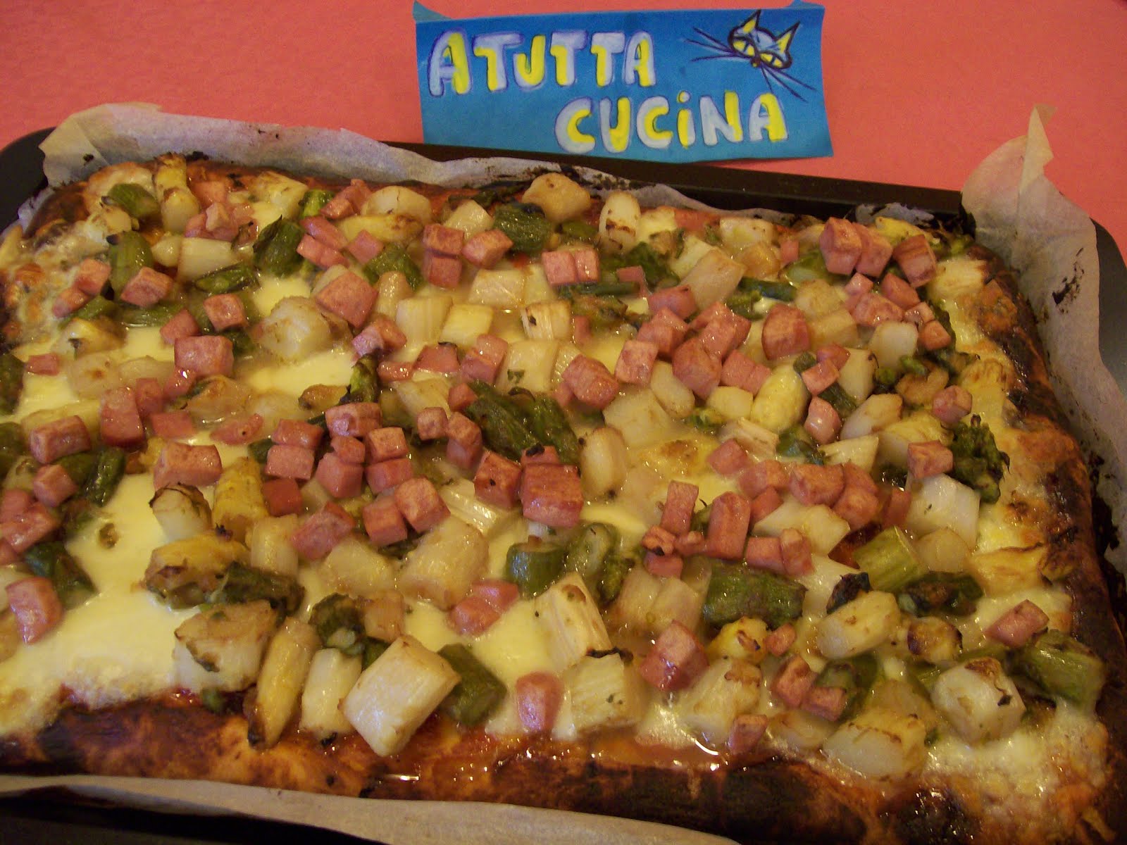 Mortadella Pizza Recipe — Dishmaps