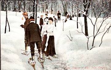 [POSTCARD+-+TORONTO+-+HIGH+PARK+-+LARGE+GROUP+SNOE+SHOEING+UP+HILL+-+c1910.jpg]